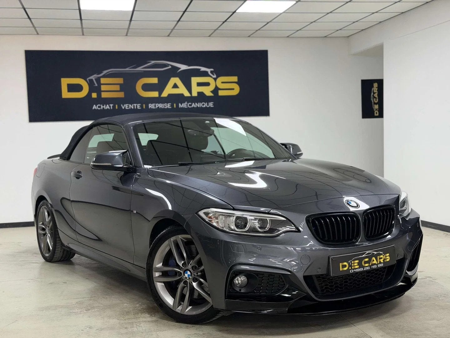 BMW 2 Serie 218 Cabriolet *PACK-M*GPS*BIXENON /GARANTIE 12MO, Auto's, BMW, 4 zetels, 4 cilinders, Leder, https://public.car-pass.be/vhr/82a90a68-9551-49f0-bca9-723fe064a1b8