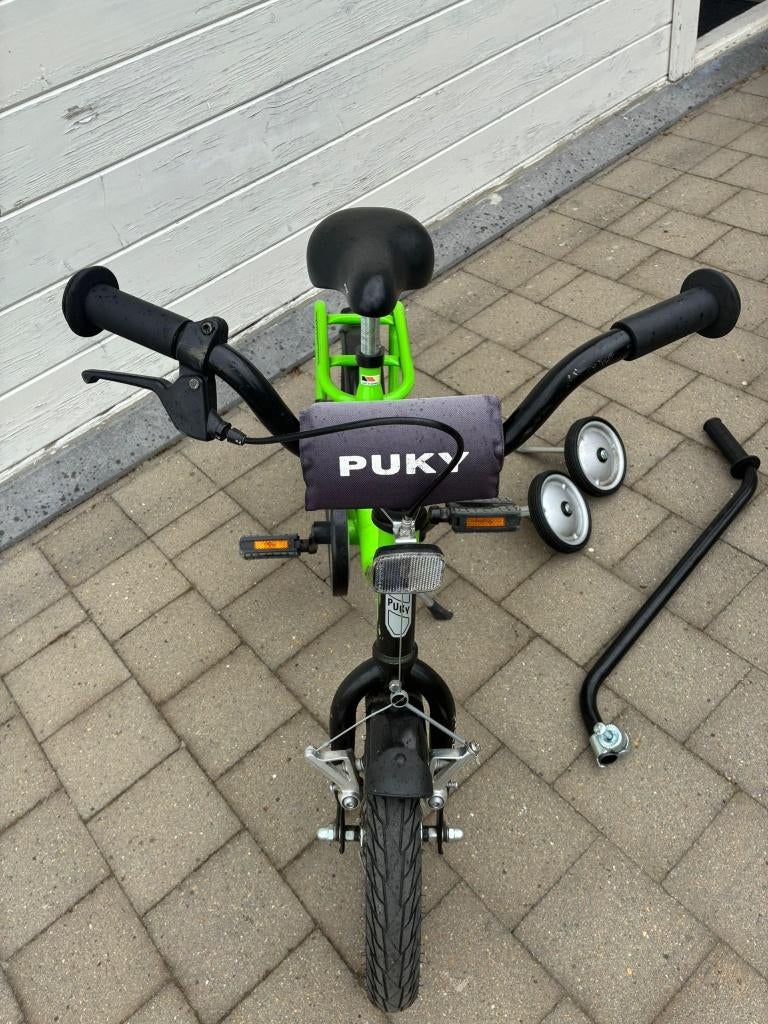 Puky kinderfiets - 1ste trapfiets, Fietsen en Brommers, Ophalen, Terugtraprem, Zijwieltjes, Gebruikt