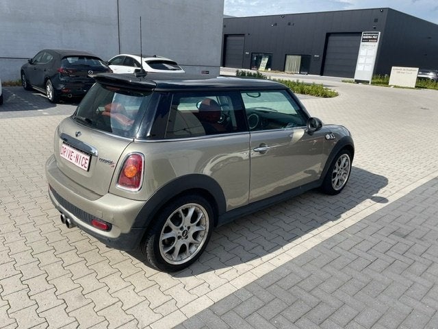 Mini Cooper S 1.6I, Leder, Panoramadak, 6 bak, Garantie, Auto's, 4 zetels, 4 cilinders, 164 g/km, Beige