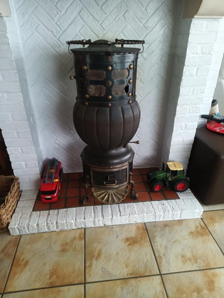 Houtkachel, Ophalen, Gebruikt