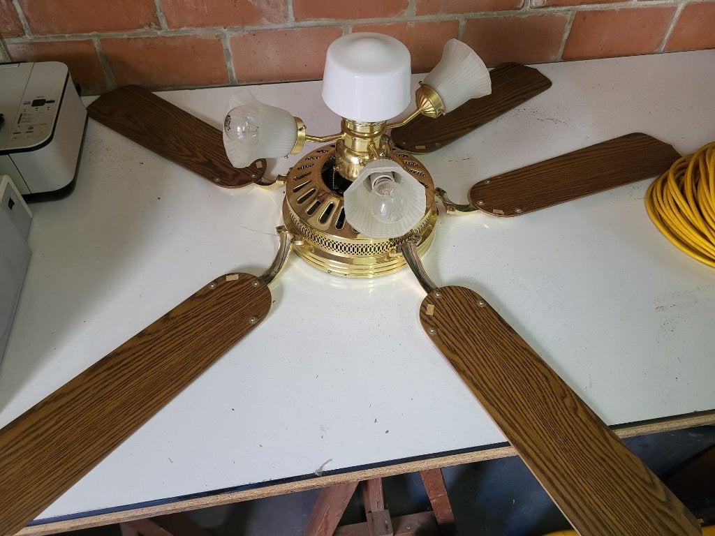 Plafondventilator, Ophalen, Gebruikt, Plafondventilator