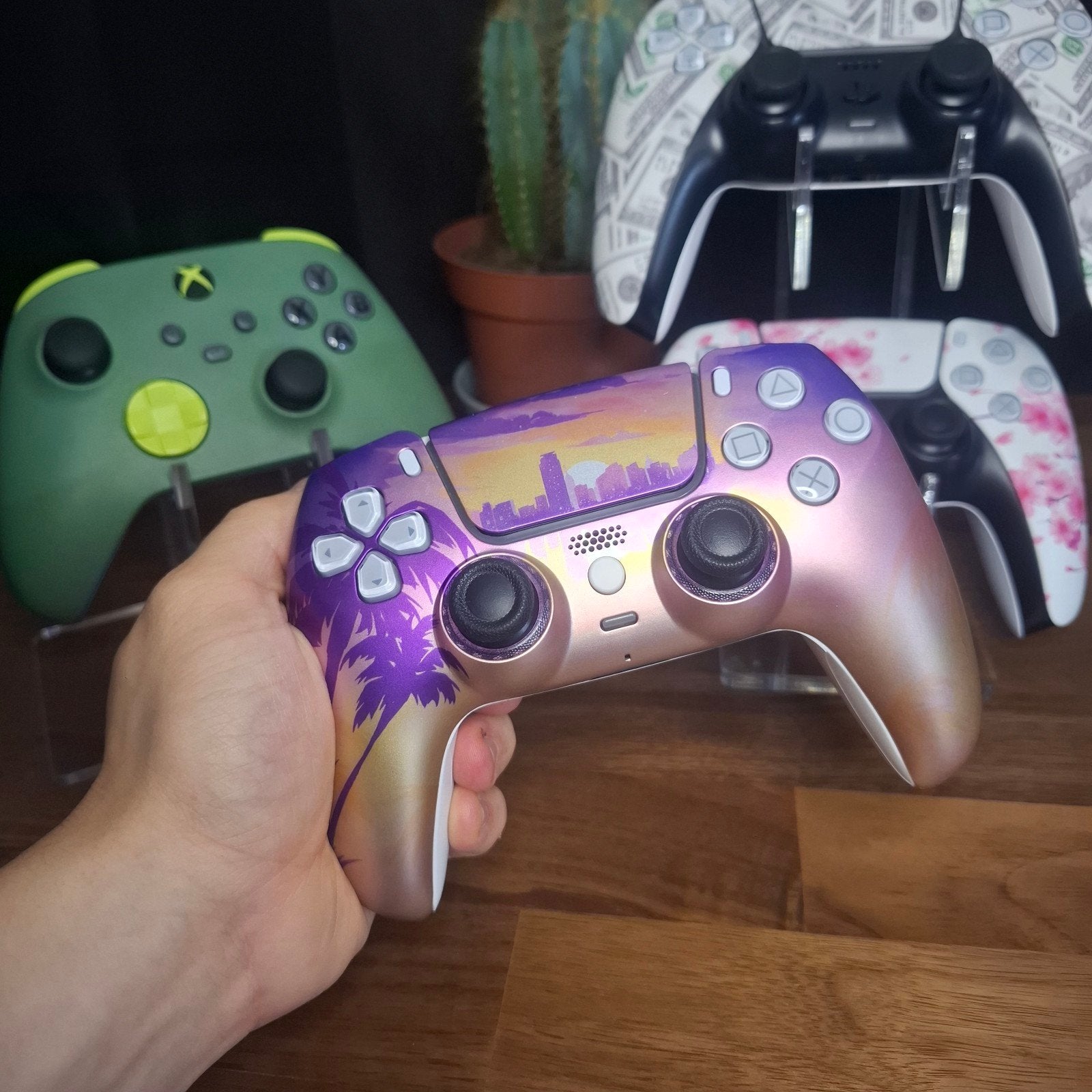 GTA 6 Inspired Custom PS5 Controller anti drift, Enlèvement ou Envoi, PlayStation 5, Contrôleur, Neuf
