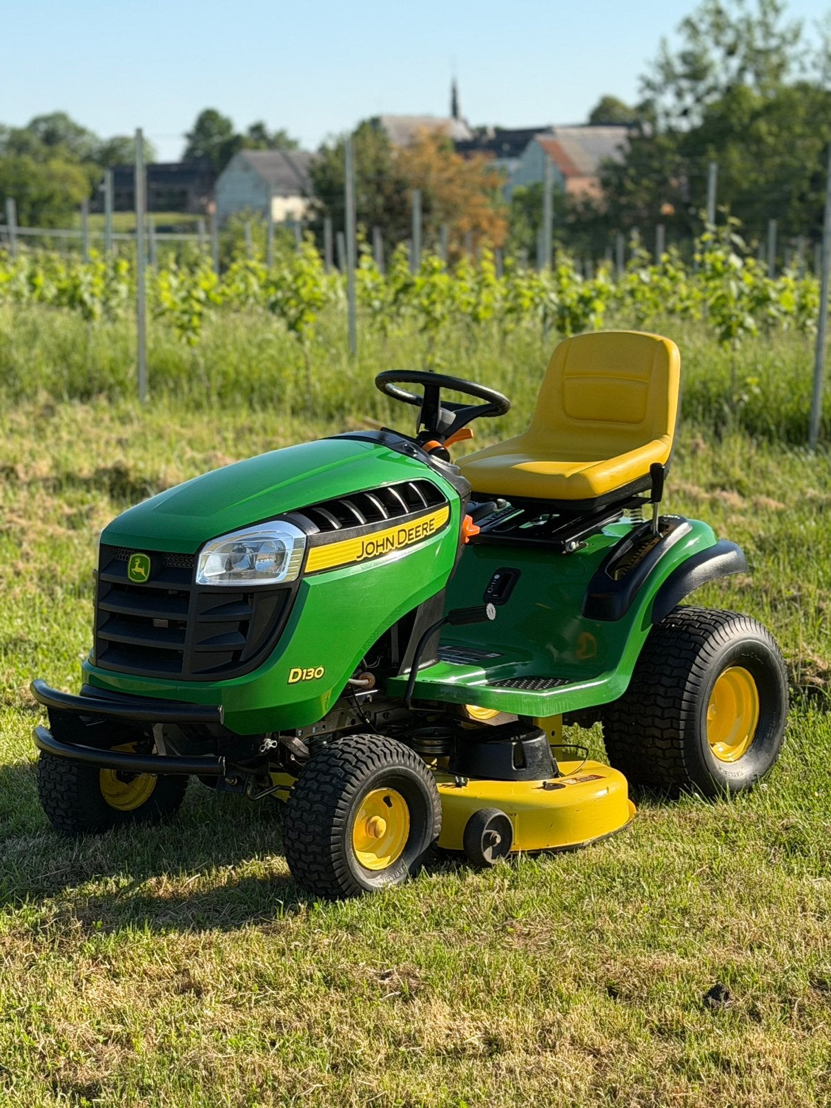John Deere D130 Seulement 96 heures de travail ! ‼️ Moteur, Jardin & Terrasse, Tondeuses autoportées, John deere, Comme neuf, Enlèvement