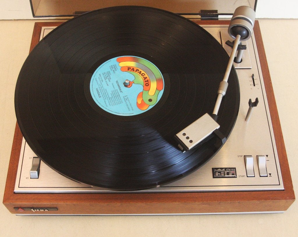 Vintage Siera SA 8535 Platenspeler / Uit Jaren 60 - 70, Audio, Tv en Foto, Platenspelers, Ophalen of Verzenden, Zo goed als nieuw