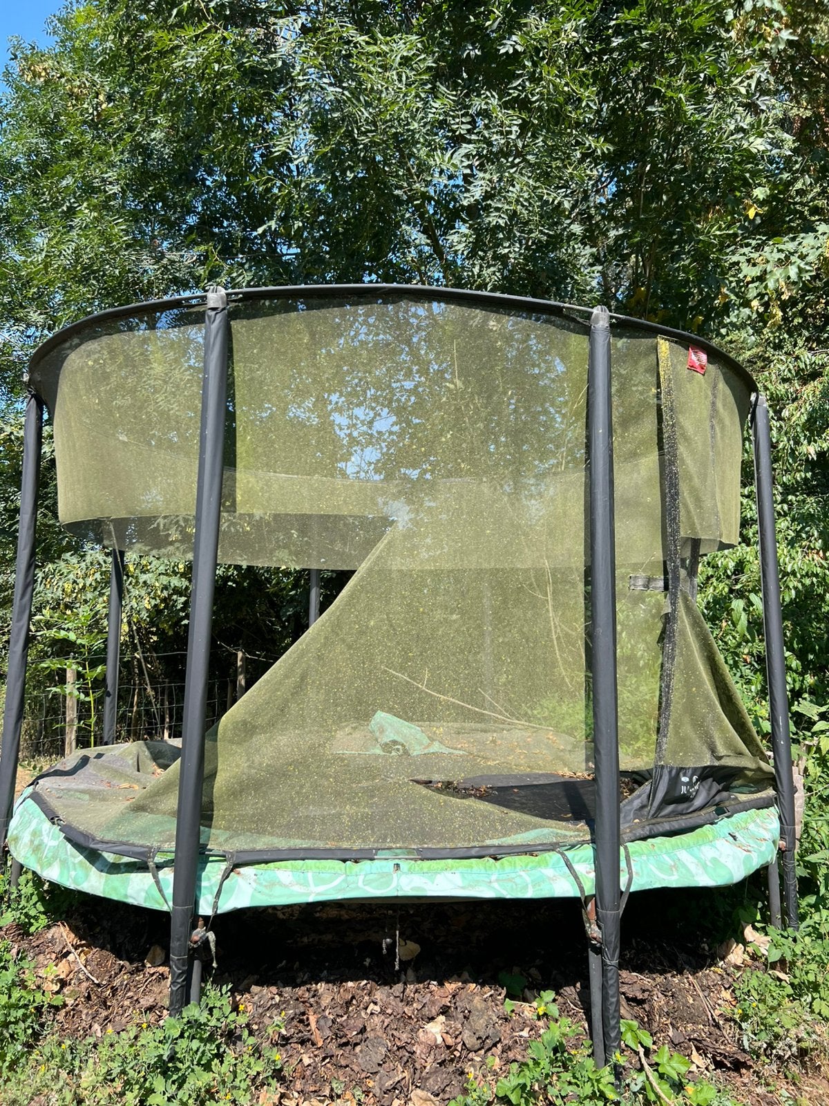 Berg trampoline, Kinderen en Baby's, Speelgoed | Buiten | Trampolines, Ophalen, Gebruikt