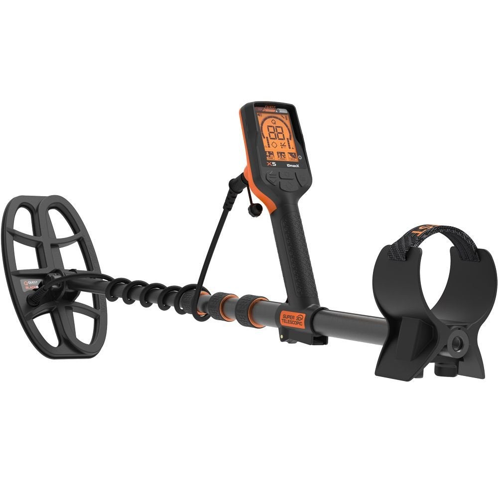 Quest X5 IDmaxX metaaldetector, de alleskunner, Overige merken, Nieuw, De Buorren 114, 8408 HP Lippenhuizen, 30 cm of minder
