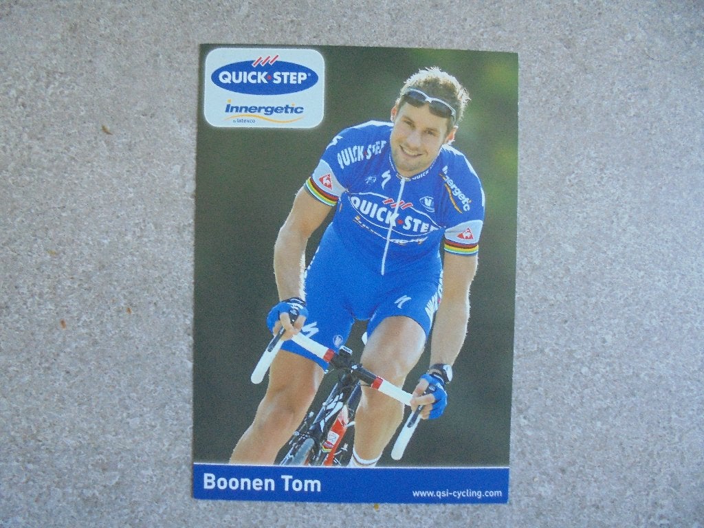 Wielerfoto Boonen Tom, Verzenden