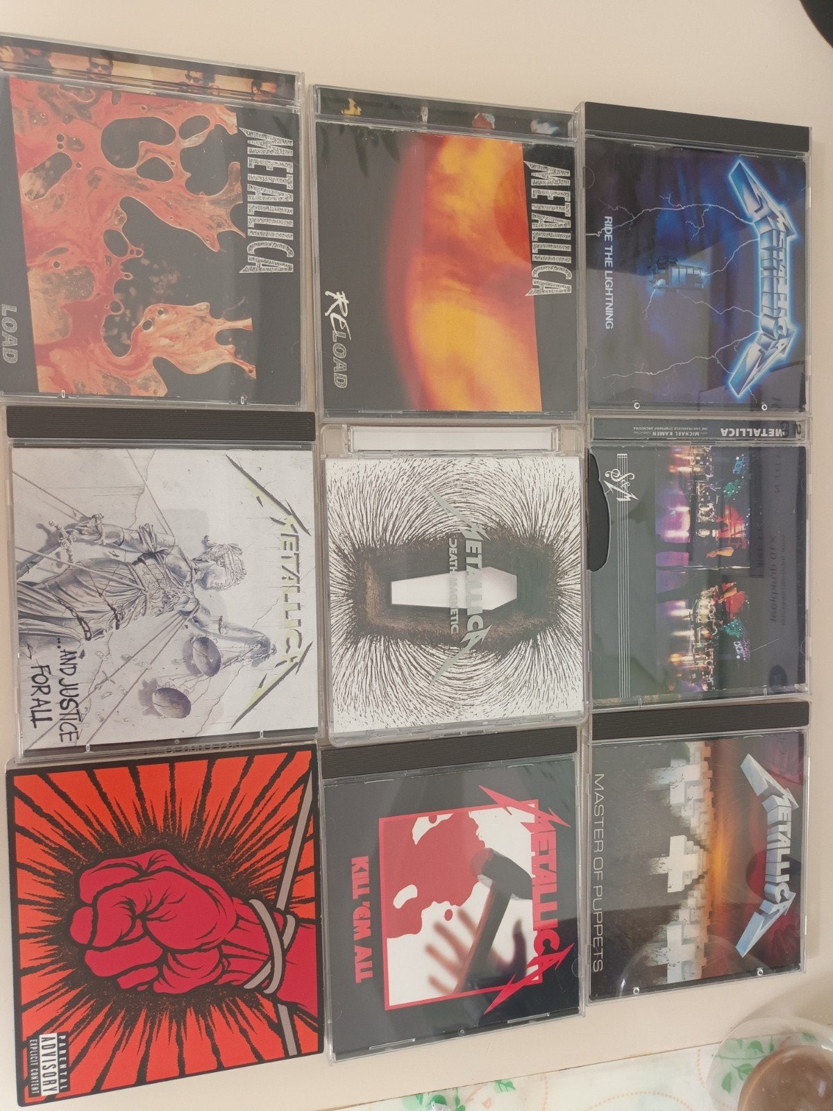lot metallica in perfecte staat, Ophalen of Verzenden