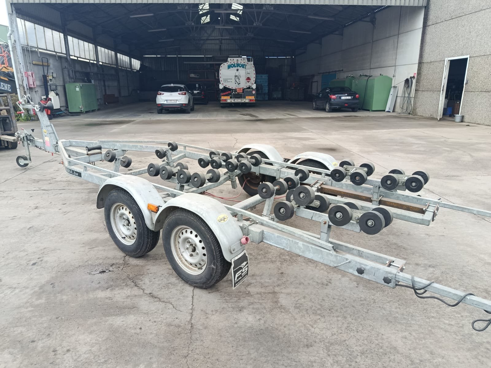 Riba trailer, Watersport en Boten, Ophalen, Gebruikt, Trailer