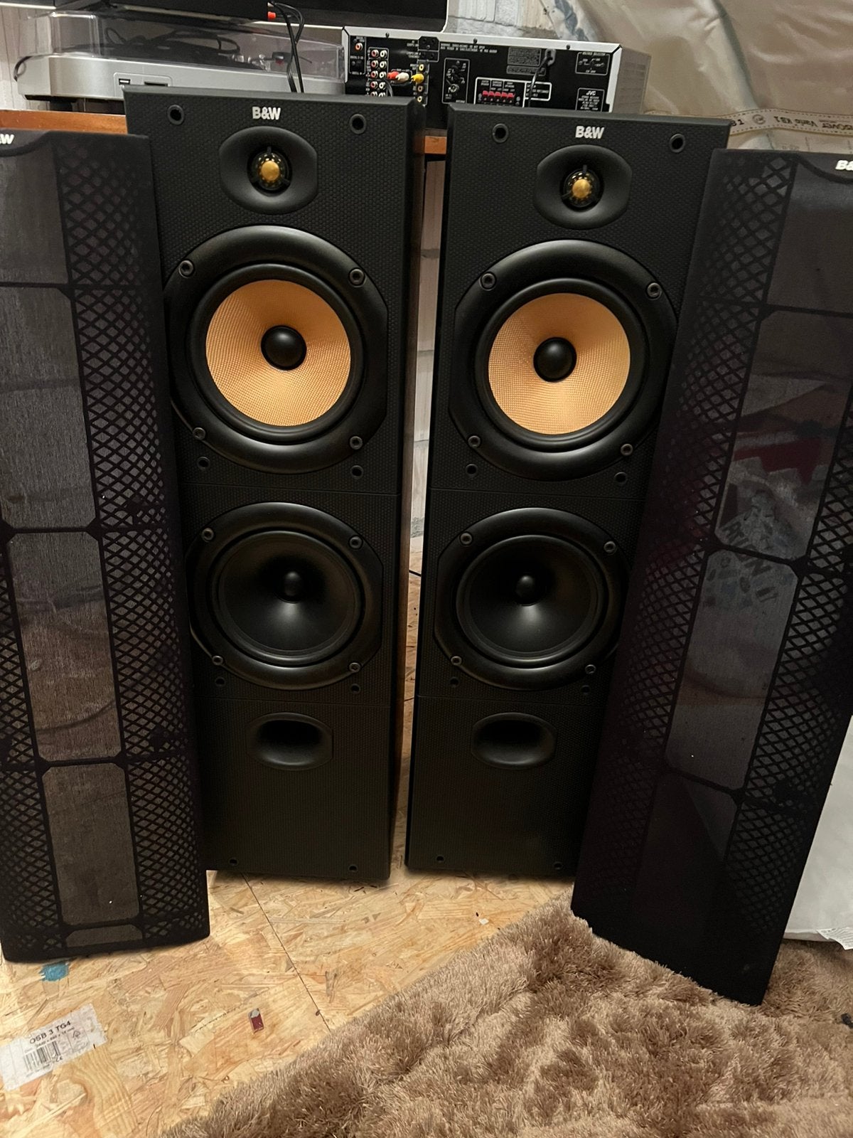 B&W speakers, TV, Hi-fi & Vidéo, Enceintes, Enlèvement, Comme neuf, Bowers & Wilkins (B&W)