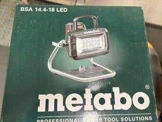 Metabo bouw-Ledlamp, Enlèvement, Comme neuf, Moins de 50 watts, Autres types