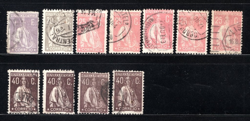 PORTUGAL Lot 1923 gestempeld, Verzenden, Portugal, Gestempeld