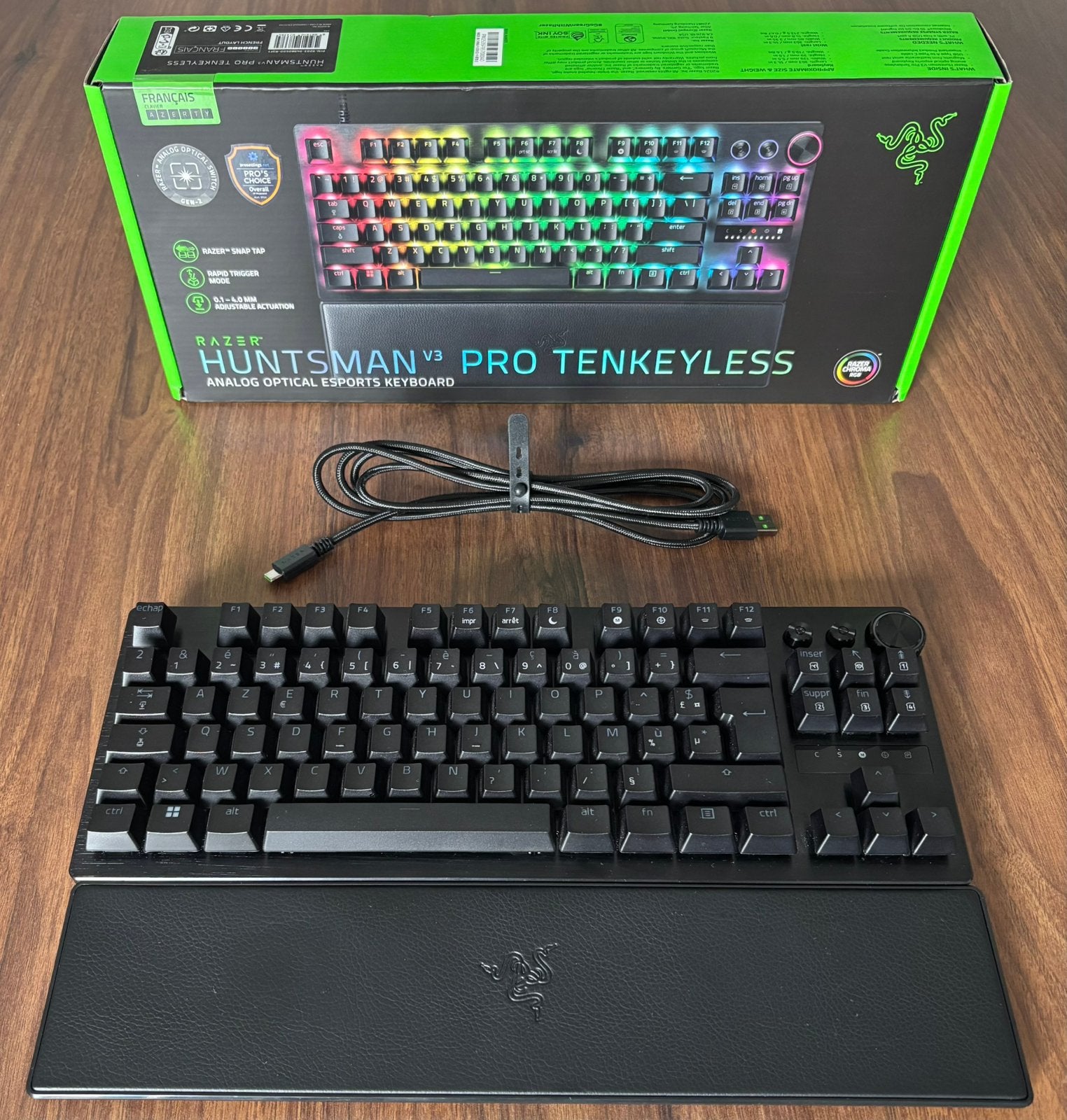 Razer huntsman v3 Pro, Envoi, Comme neuf