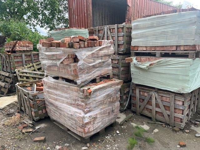 Recup gevelsteen 11200st, Doe-het-zelf en Bouw, Ophalen, Gebruikt, Bakstenen
