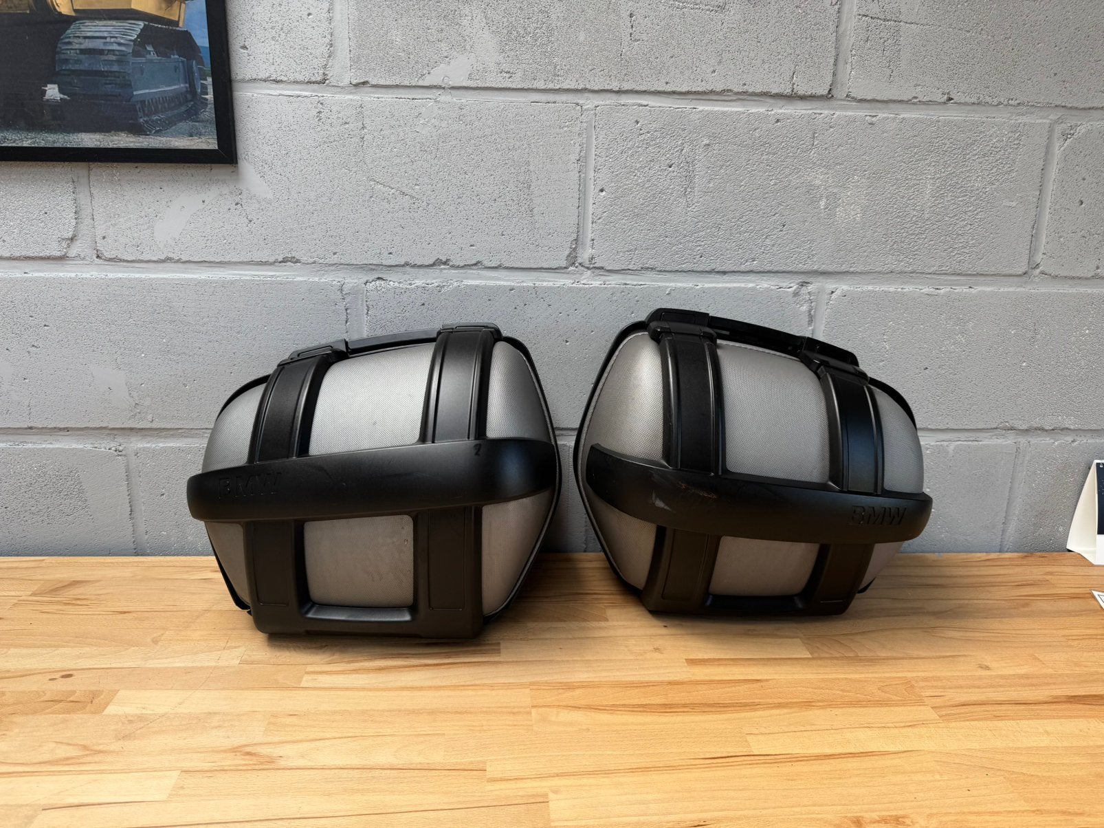 Zijkoffers BMW, Motos, Accessoires | Valises & Sacs, Enlèvement, Comme neuf