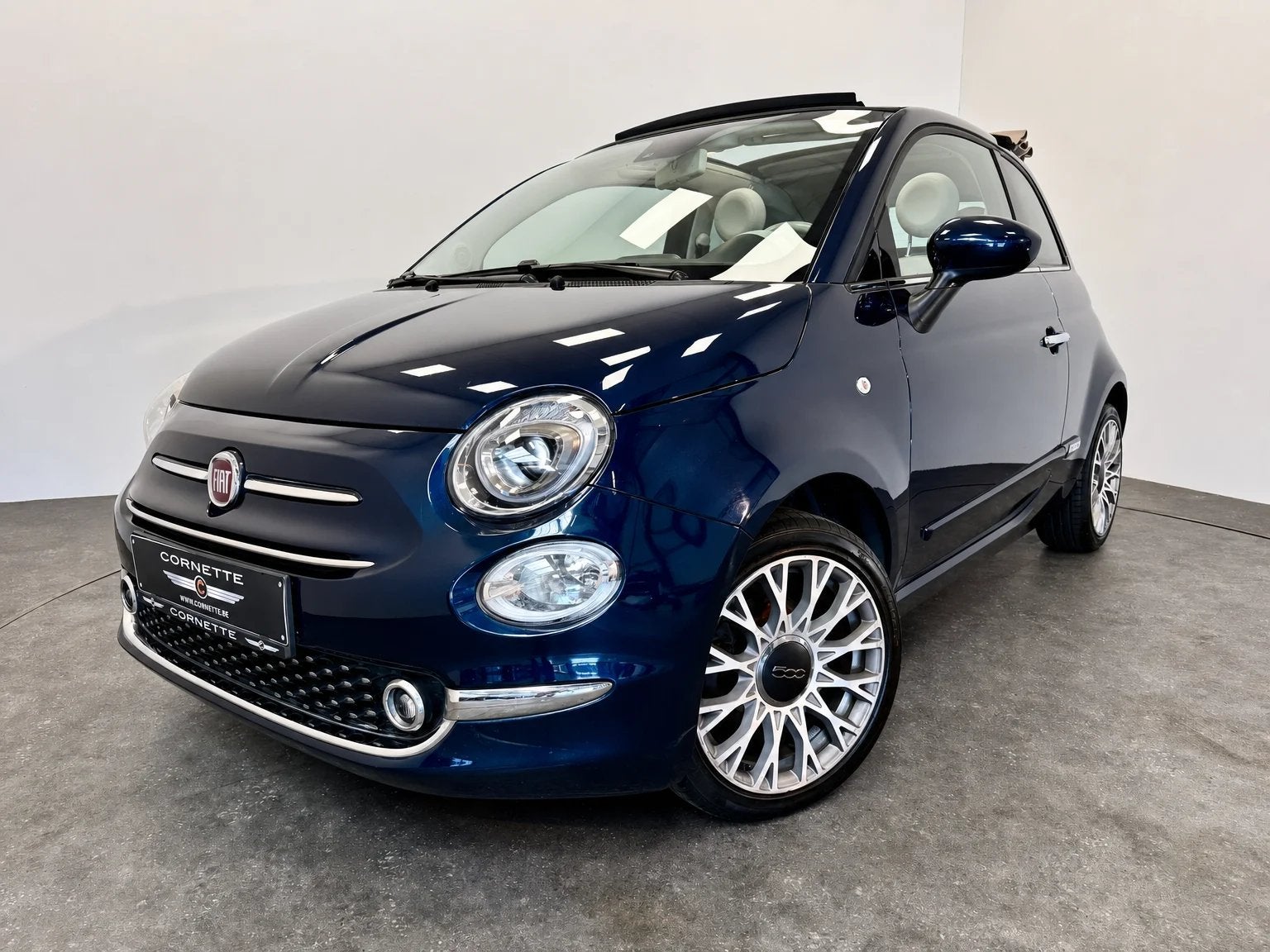 Fiat 500C 1.2 CABRIO Lounge Navi Sensoren, Auto's, https://public.car-pass.be/vhr/14b2f74a-f267-4bd4-883f-9e90bf5b73ac, Cabriolet