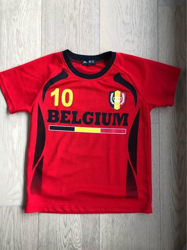 Voetbal shirt maat 10 Rode Duivels, Taille XS ou plus petite, Enlèvement, Comme neuf, Maillot