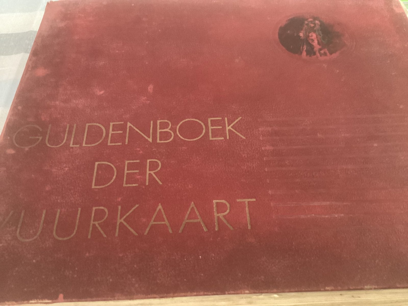 Militair guldenboek Vuurkaart oorlog 14-18 ., Ophalen, Gelezen, Algemeen