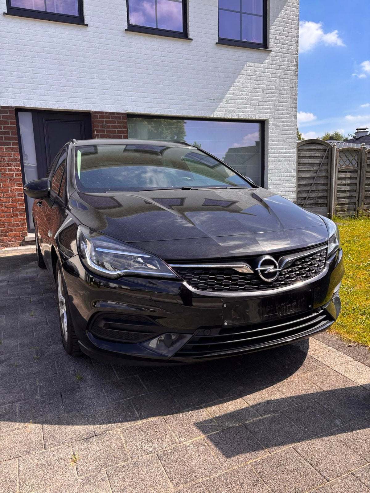 Opel astra ports tourer, Auto's, Voorwielaandrijving, Euro 5, Stof, Zwart