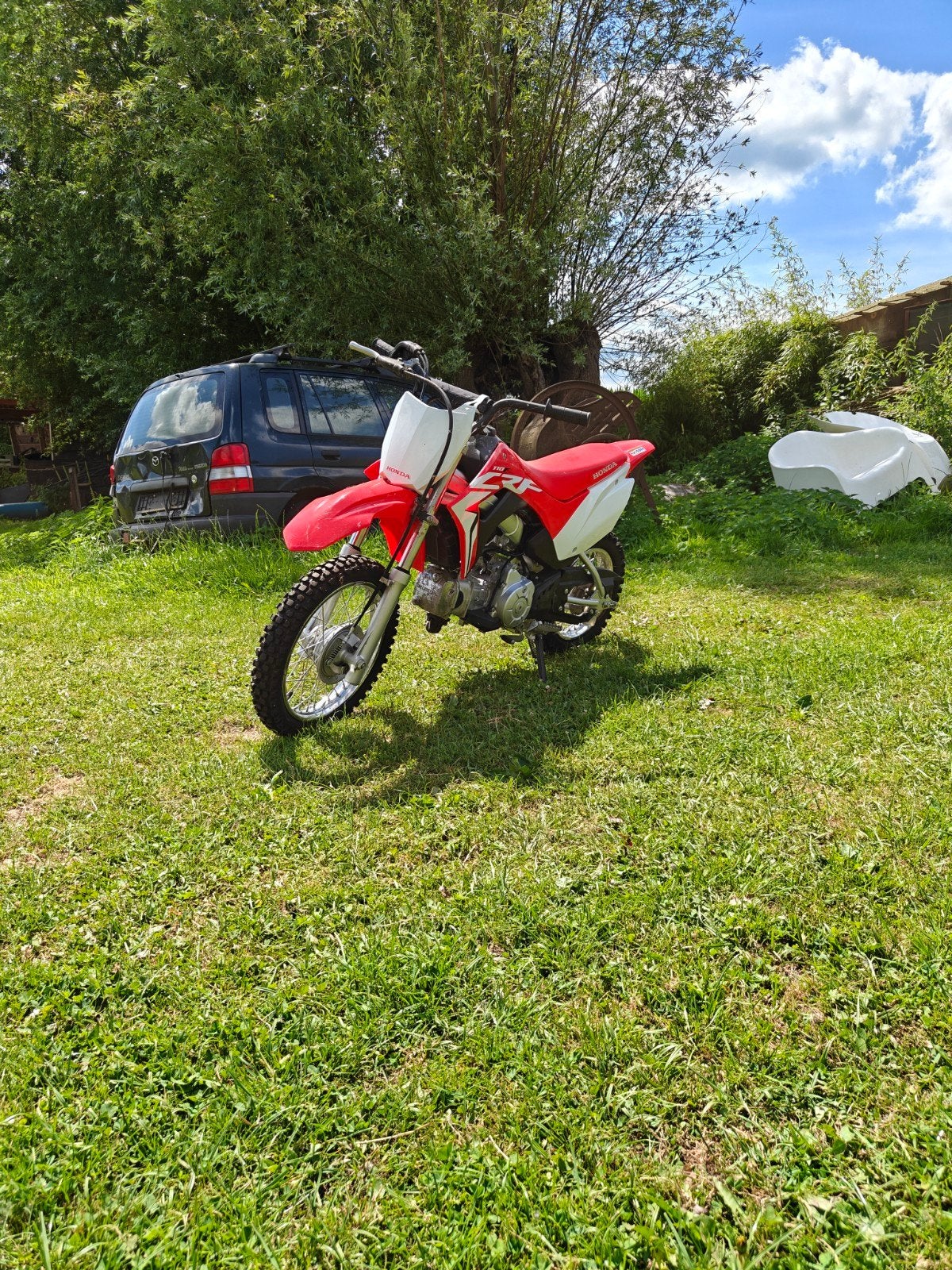Honda crf110, Enlèvement, Honda