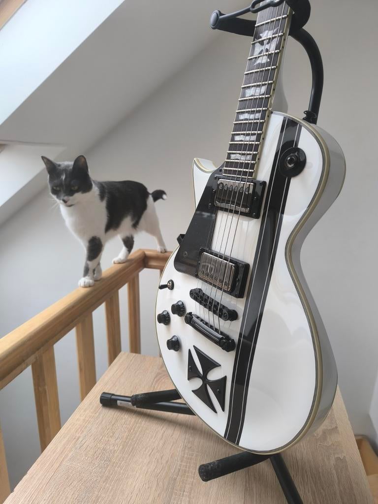 Ltd iron cross (James Hetfield Signature) gaucher, Musique & Instruments, Instruments à corde | Guitares | Électriques, Enlèvement