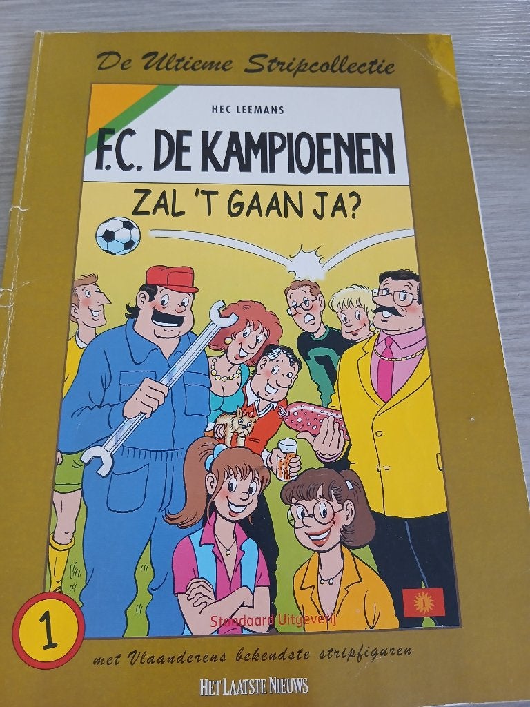 Strip fc de kampioenen, Ophalen of Verzenden, Gelezen