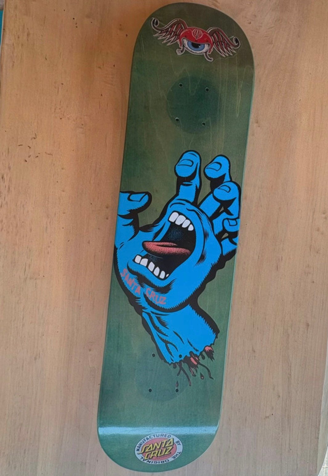 Santa cruz skatedeck nooit gebruikt, Sport en Fitness, Ophalen, Nieuw, Skateboard