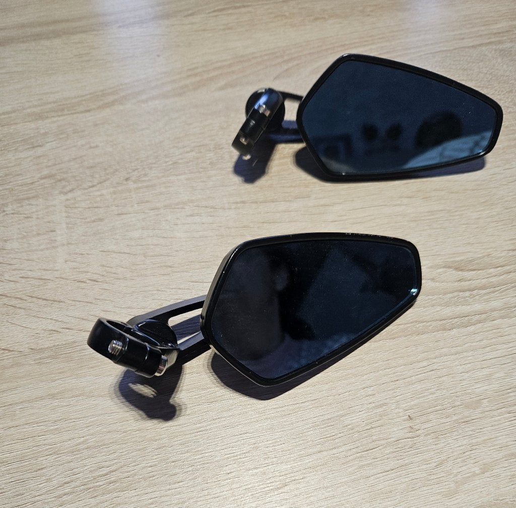 moto spiegel setjes, Ophalen, Zo goed als nieuw