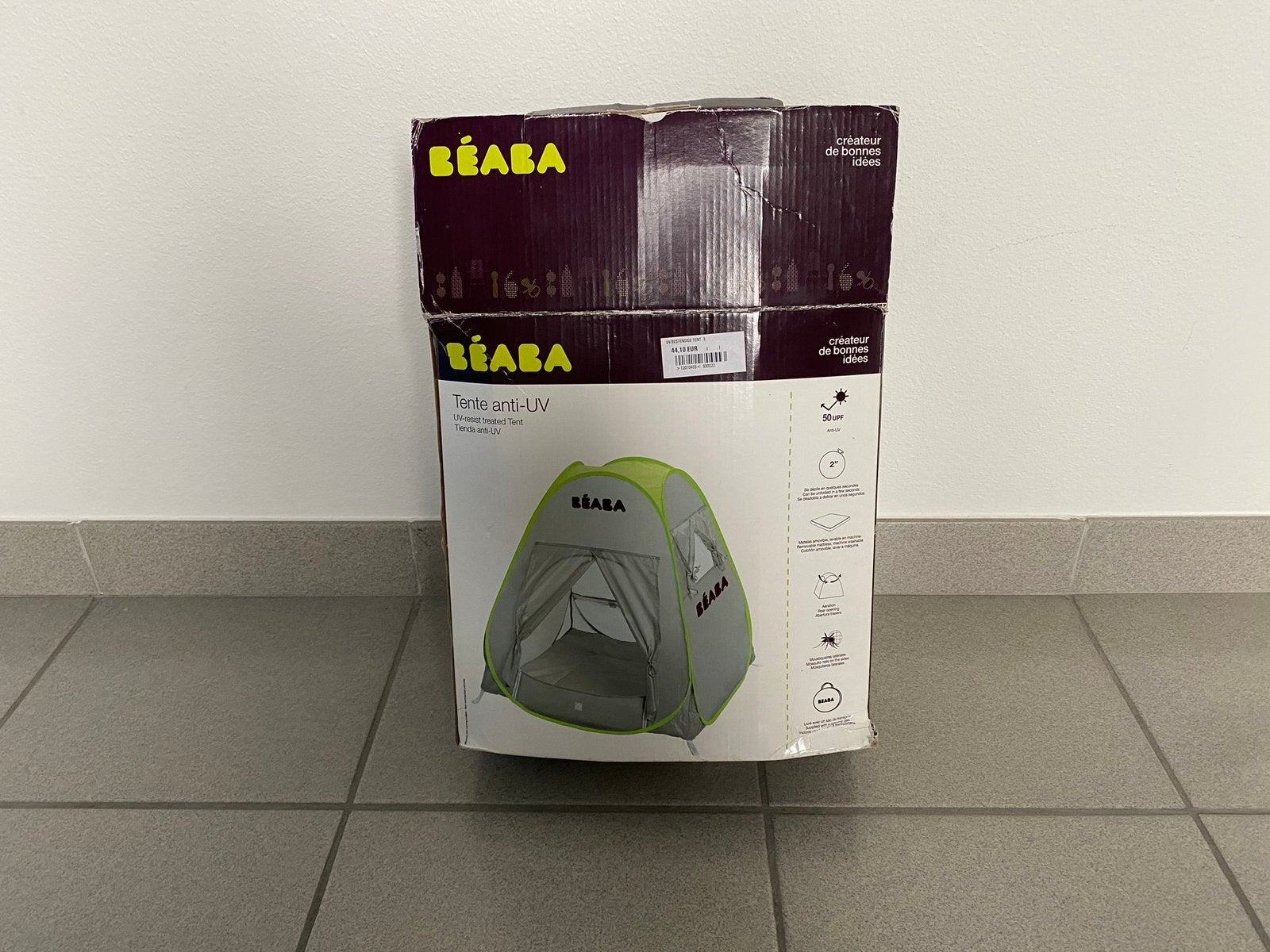 Beaba baby UV tent, Ophalen, Zo goed als nieuw
