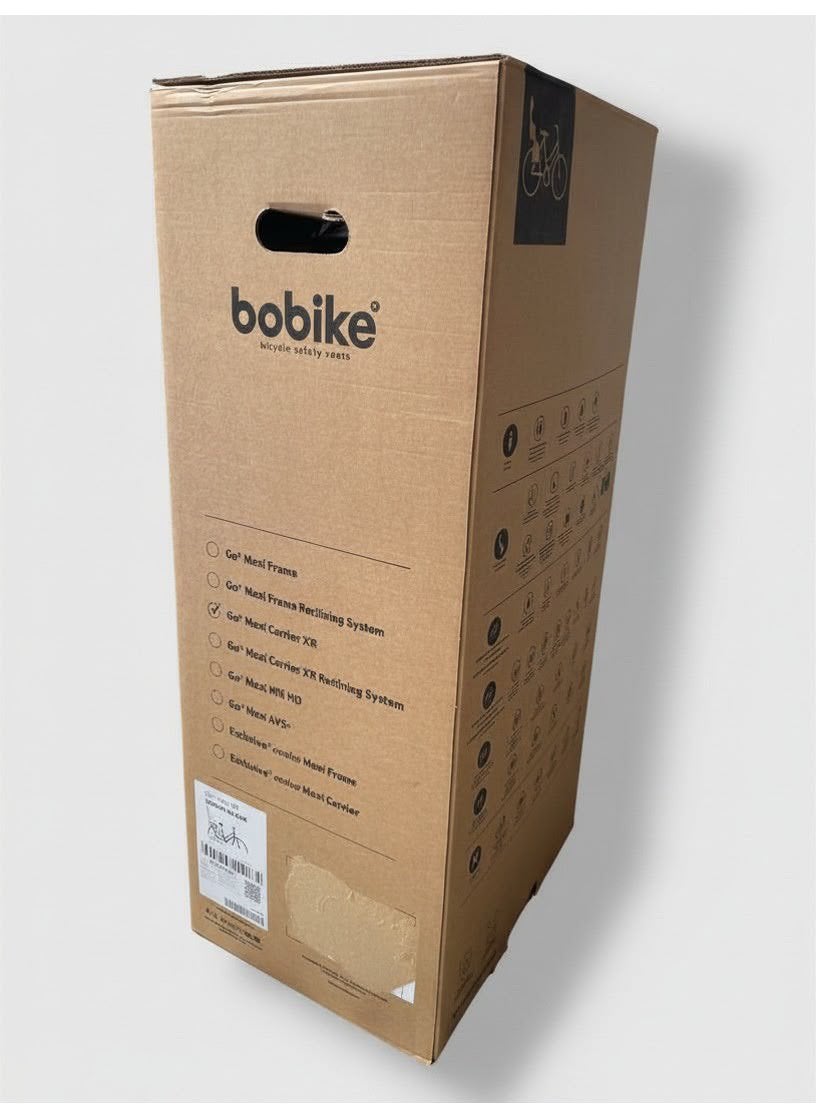 Fietsstoeltje - BOBIKE Go Maxi zwart, Ophalen, Nieuw, Achterzitje