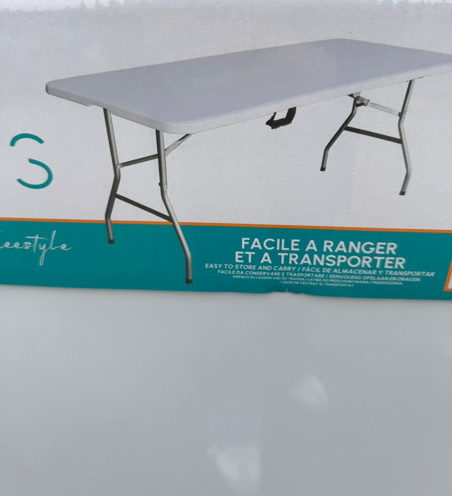Table pliante, Caravanes & Camping, Enlèvement, Neuf