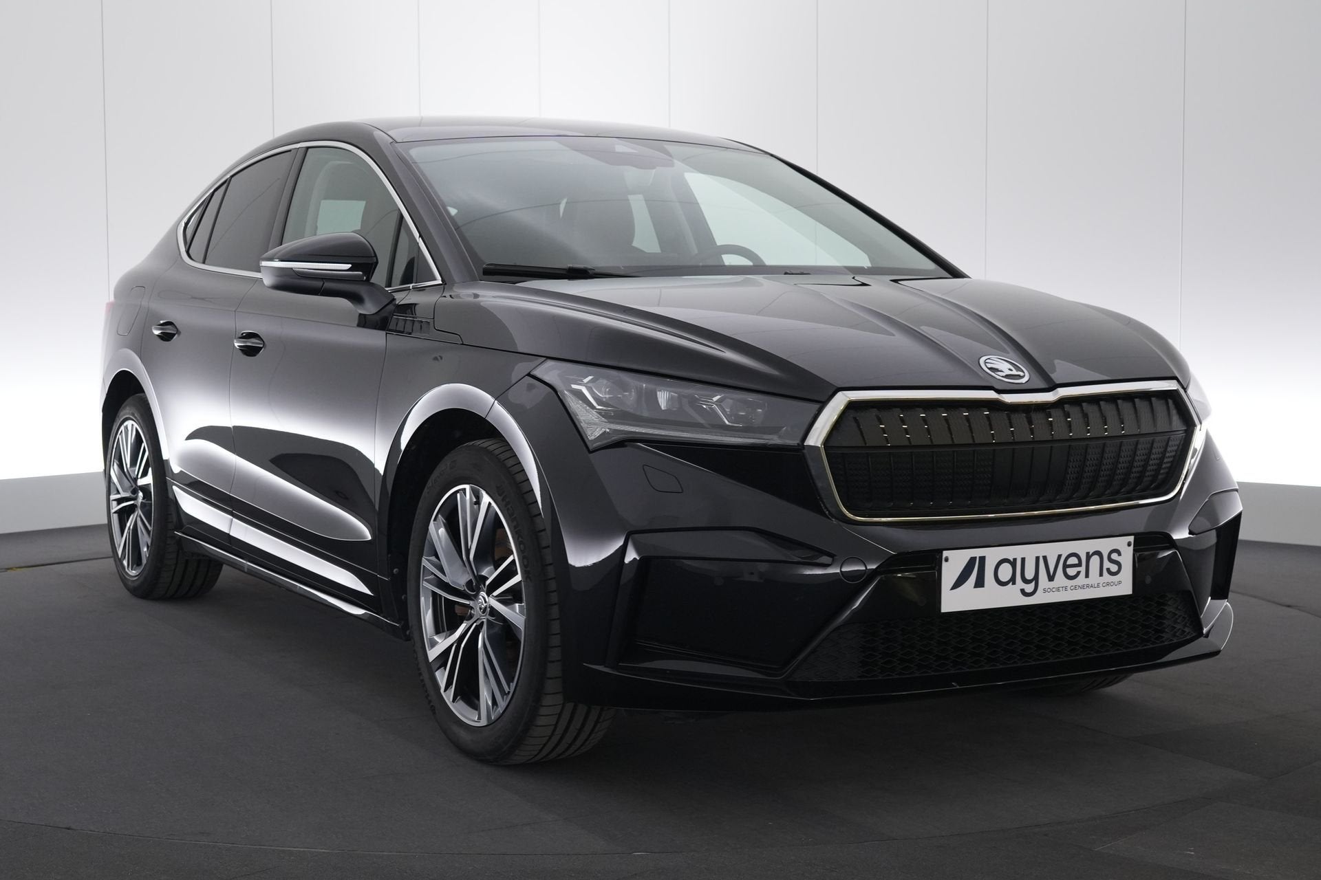 (2FLY044) SKODA ENYAQ COUPE, Auto's, Skoda, Automaat, Achterwielaandrijving, Gebruikt, Zwart