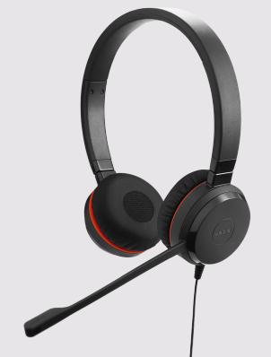 Jabra Evolve 30 II Stereo UC (nieuw), Neuf, Fonction muet du microphone, On-ear, Enlèvement