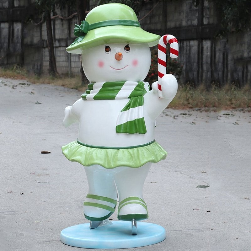 Skating Snowman Family – Sneeuwpop 80 x 80 x 164 cm, Diversen, Ophalen, Nieuw