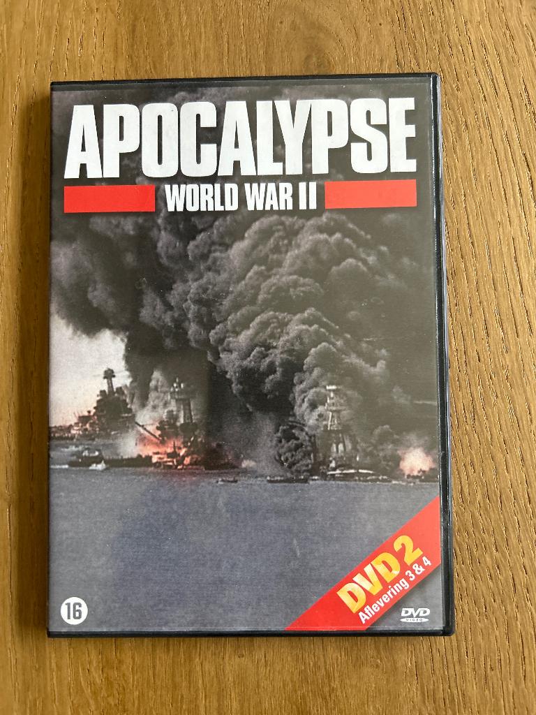 DVD Apocalypse WOII, Vanaf 16 jaar, Ophalen of Verzenden, Zo goed als nieuw, Oorlog of Misdaad
