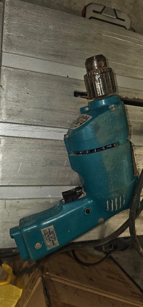 Vintage Boormachine Makita, Ophalen, Gebruikt, Schroevendraaier, Makita