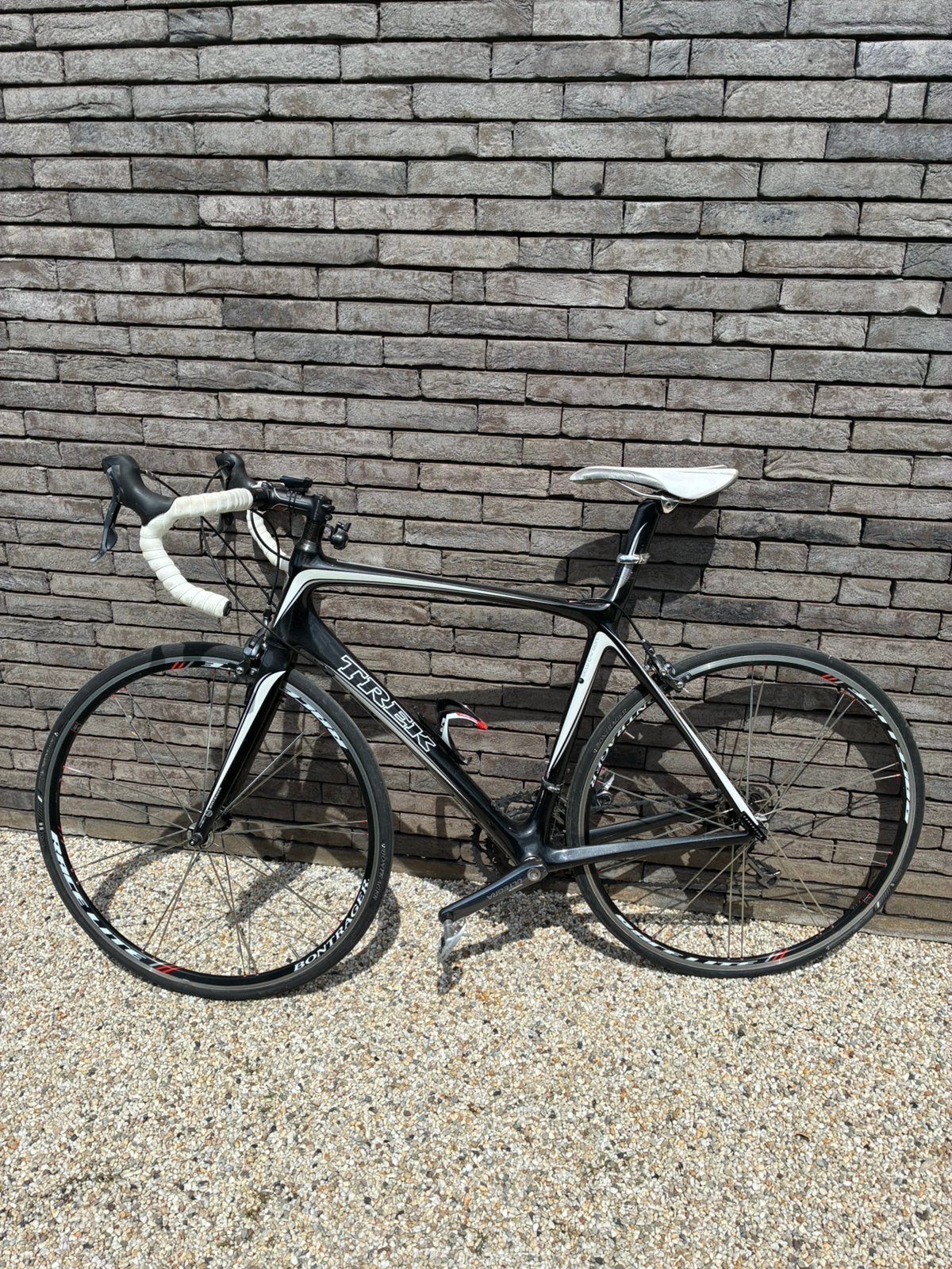 Trek Madone 5.2 carbon zwart/wit, Velgrem, Meer dan 20 versnellingen, Ophalen, Overige merken