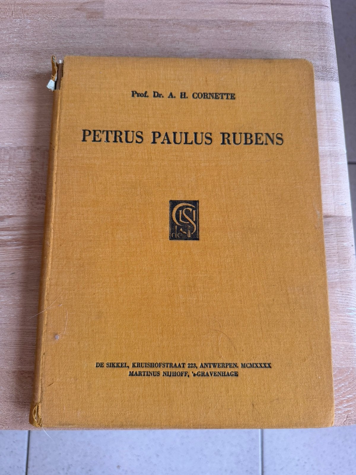 Petrus Paulus Rubens – A.H. Cornette – 1940, Boeken, Ophalen, Gelezen