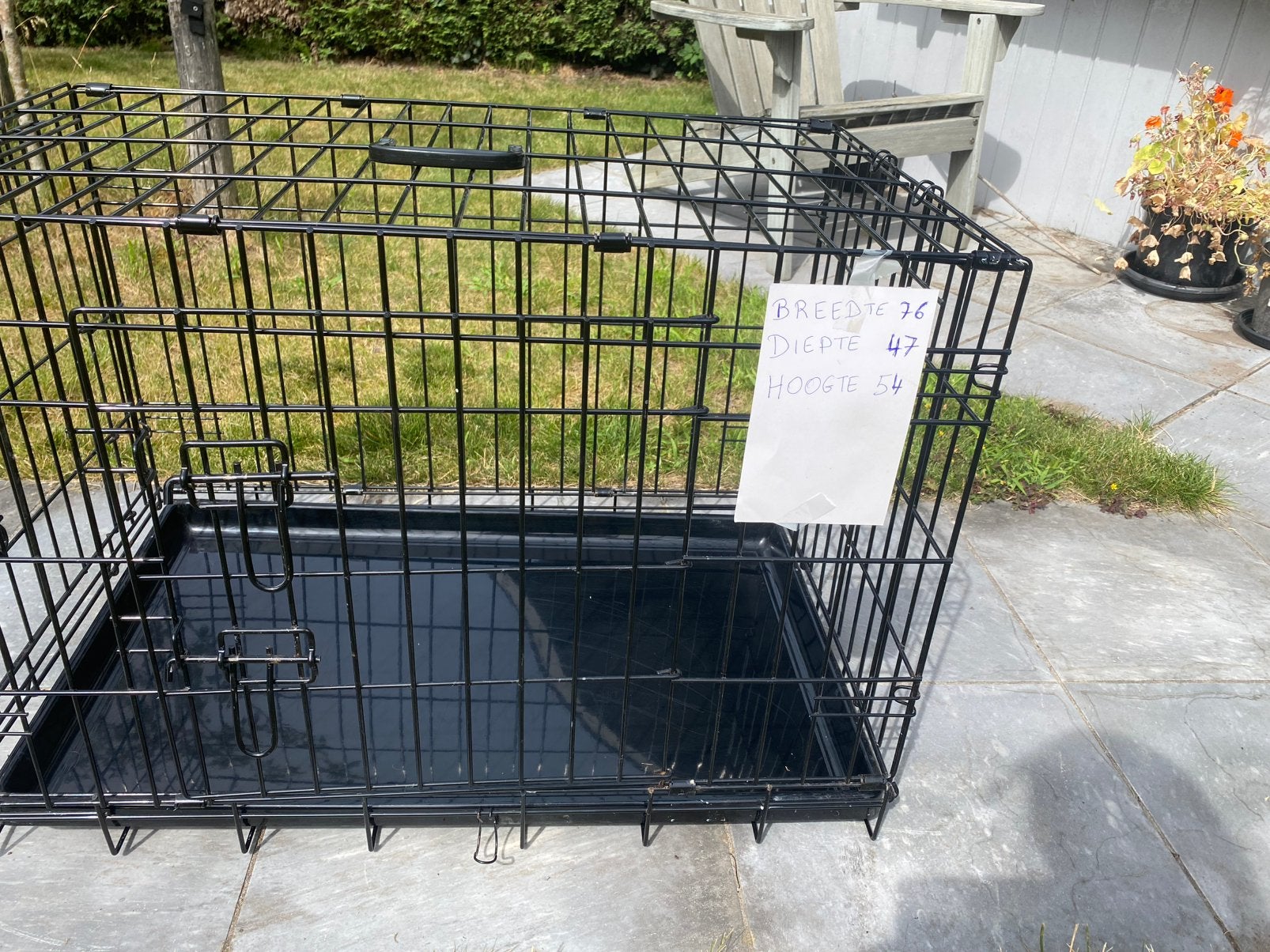 Nieuwe hondenbench, Dieren en Toebehoren, Ophalen, Zo goed als nieuw