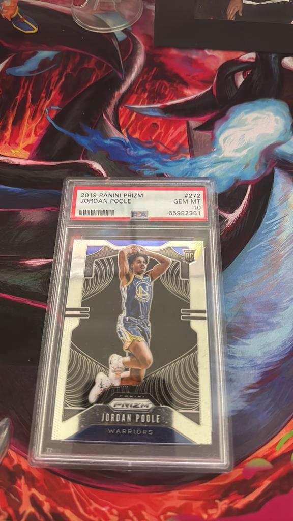Psa 10 jordan poole 2019 panini prizm, Ophalen, Zo goed als nieuw