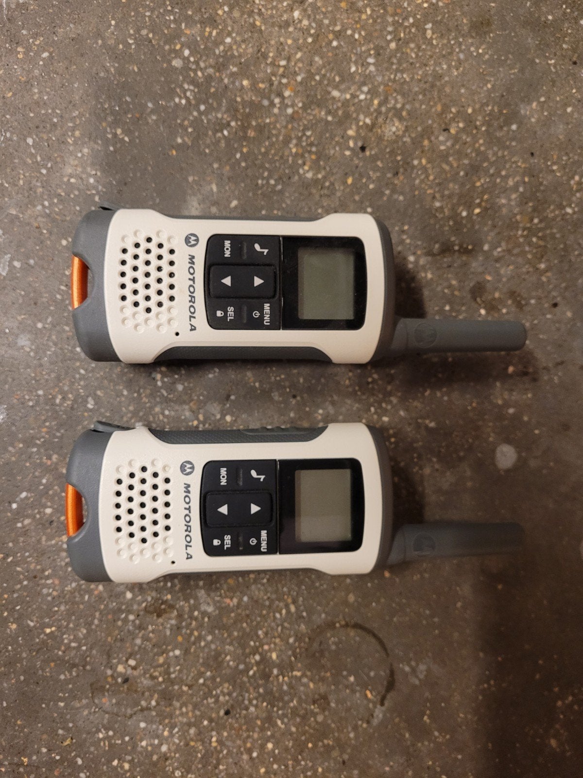 Motorola walkietalkie, Telecommunicatie, Portofoons en Walkie-talkies, Ophalen, Minder dan 2 km, Zo goed als nieuw, Portofoon of Walkie-talkie