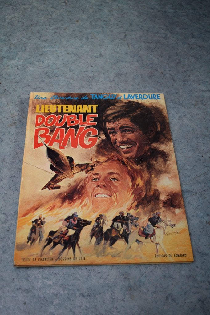 Tanguy Laverdure bande dessinée Lieutenant Double Bang 1970, Boeken, Ophalen of Verzenden, Zo goed als nieuw