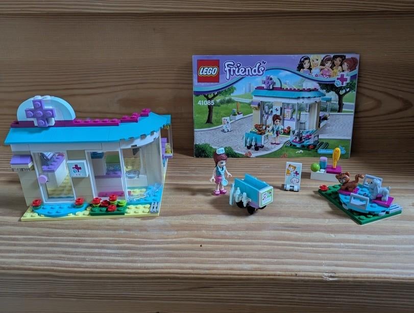 lego Friends - 41085 - La clinique vétérinaire, Ophalen, Gebruikt, Lego