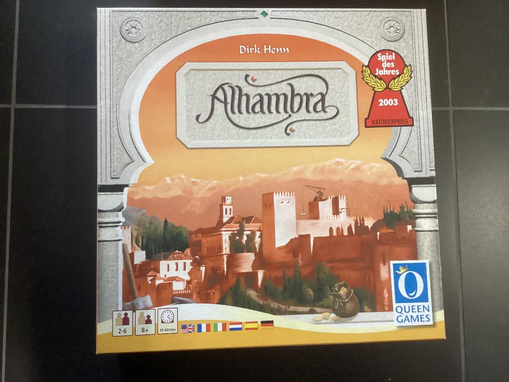 Alhambra bordspel, Hobby en Vrije tijd, Gezelschapsspellen | Bordspellen, Ophalen of Verzenden