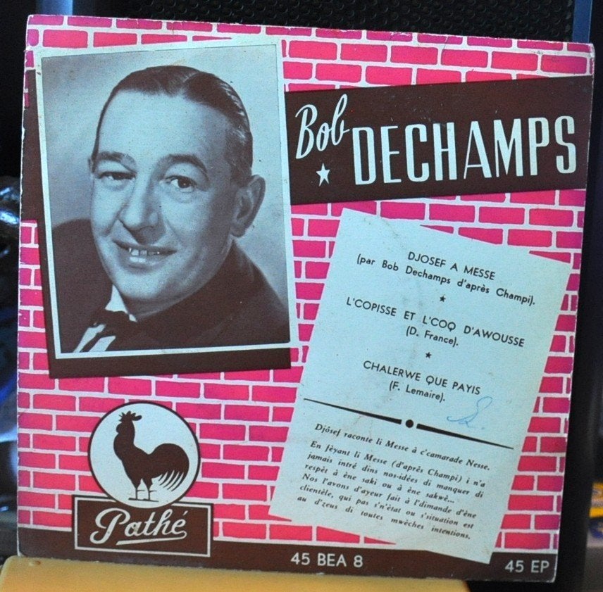 vinyl 45 tours en patois bob deschamps 20390), Enlèvement ou Envoi, Utilisé