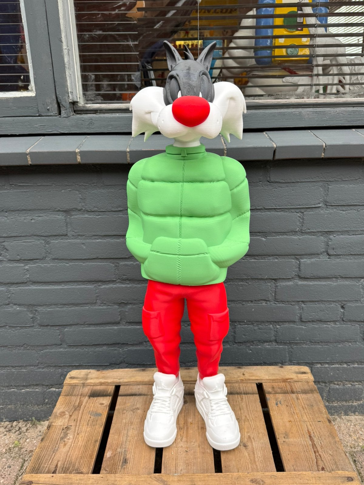 Groot Sylvester beeld, Ophalen, Gebruikt, Dier