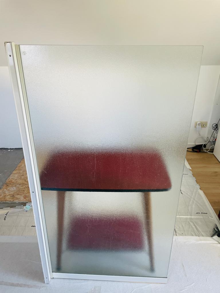Douchescherm, Huis en Inrichting, Badkamer | Badkamermeubels, Ophalen, Zo goed als nieuw