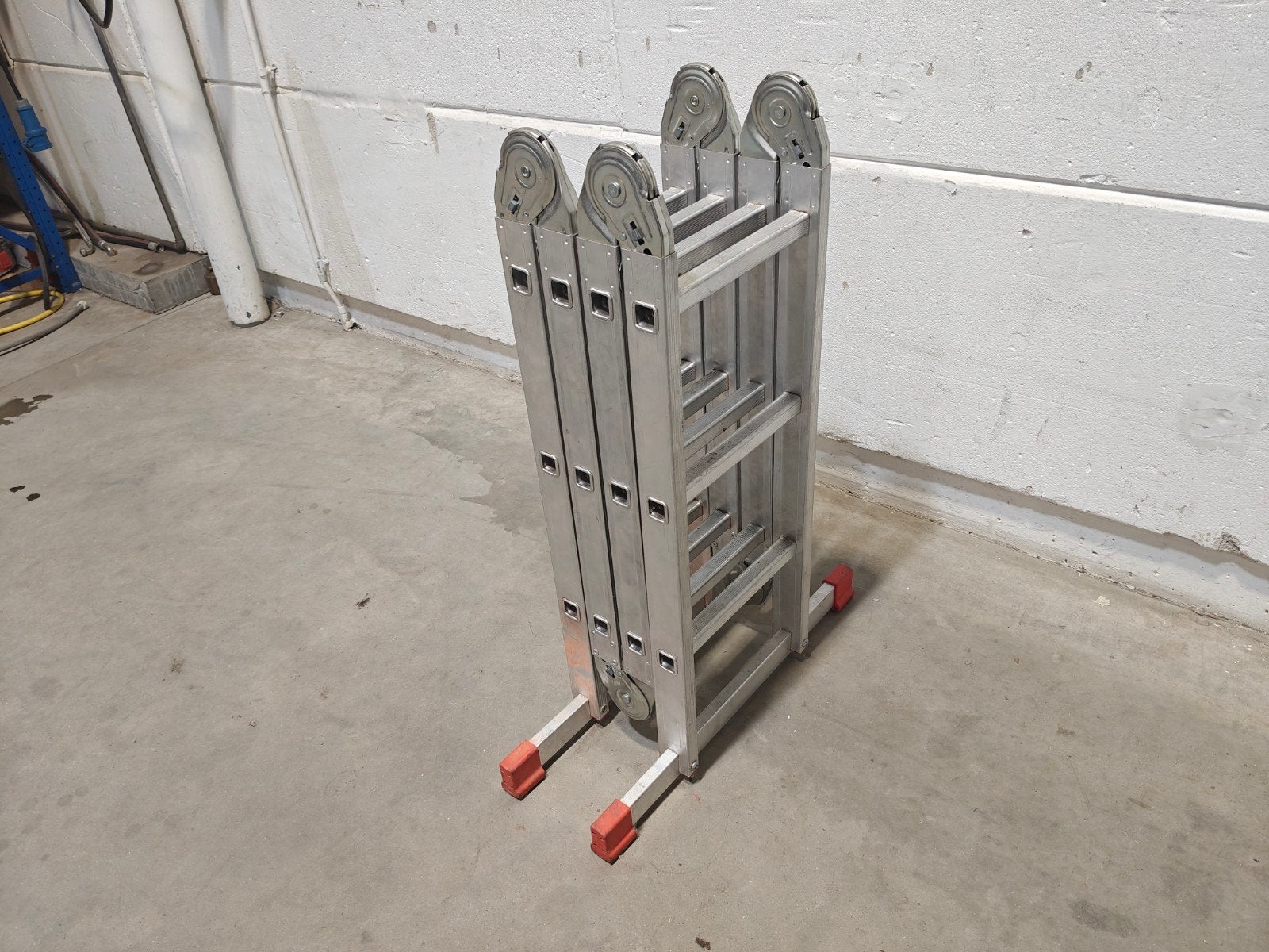 échelle pliante Topcraft 4 x 3 marches - 360cm, Bricolage & Construction, 2 à 4 mètres, Pliable ou rétractable/escamotable, Onbekend