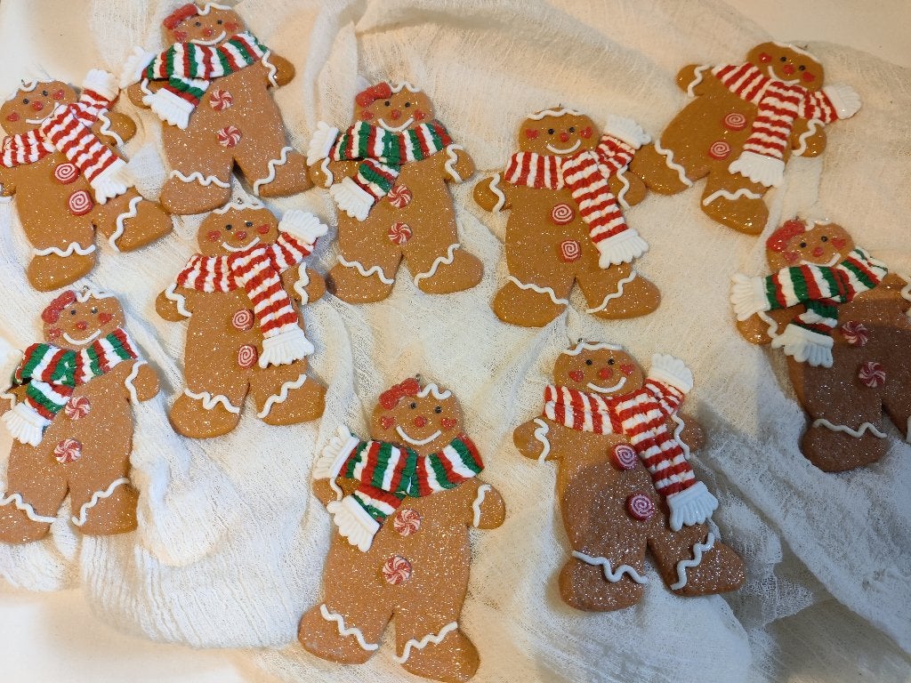 Gingerbread hangfiguren Kurt S. Adler (10 beschikbaar) pr/st, Diversen, Ophalen of Verzenden, Zo goed als nieuw
