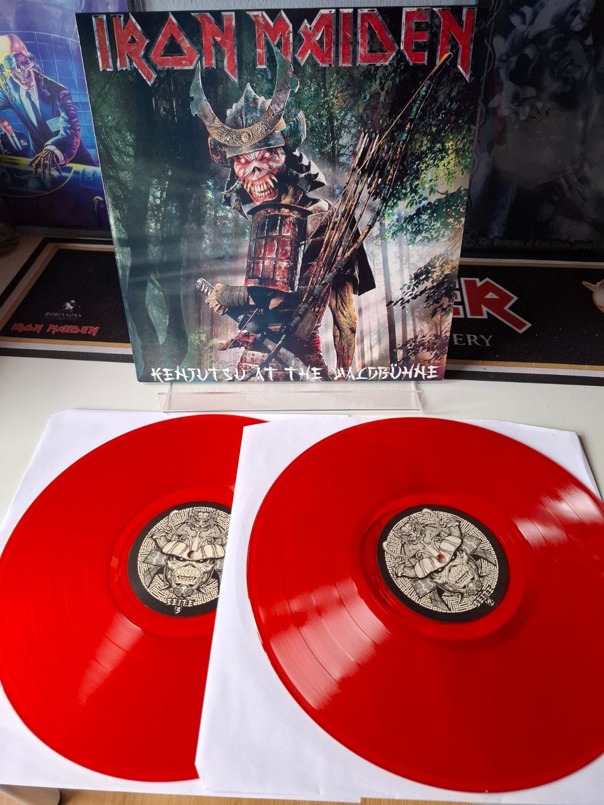 Iron maiden-Kenjutsu at the Waldbühne, CD & DVD, Enlèvement ou Envoi, Neuf, dans son emballage, 12 pouces, Double LP